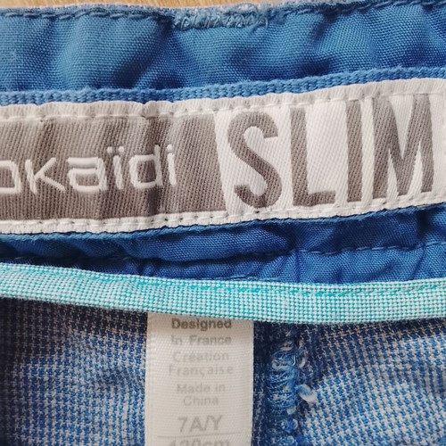 Summer pants for boy 6-7 years like new, blue
