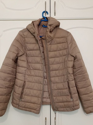 Piazza Italia women's beige jacket medium/large like new
