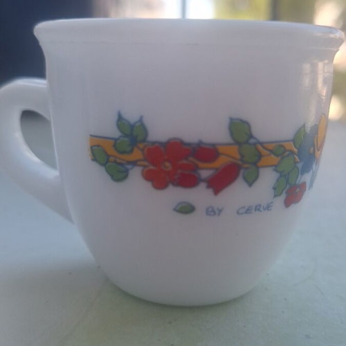 Vintage Christmas Coffee Cups Cerve set of 12 new