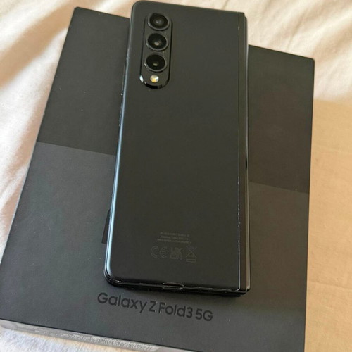 Samsung Galaxy Z Fold 3 5G used, 512GB, black, Android
