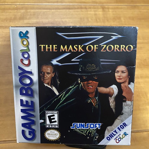 The Mask of Zorro Game Boy Color game