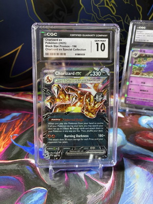 Charizard EX Black Star Promos CGC 10 Pokemon card