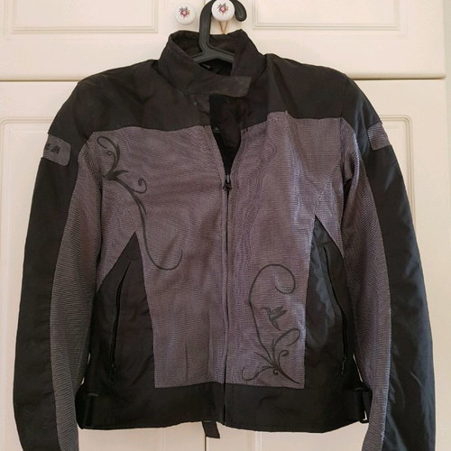 Summer women's motorcycle jacket used, small/medium