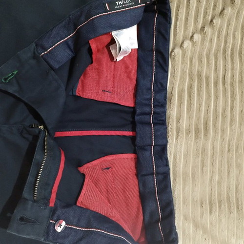 Tommy Hilfiger THFLEX men's pants used, blue