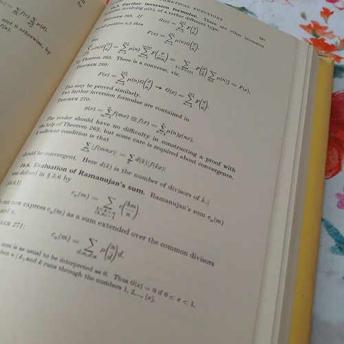 An Introduction to the Theory of Numbers Fourth Edition by G.H.Hardy and E.M.Wright