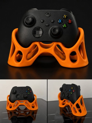 Xbox Controller Stand 3D printed, new, organic design
