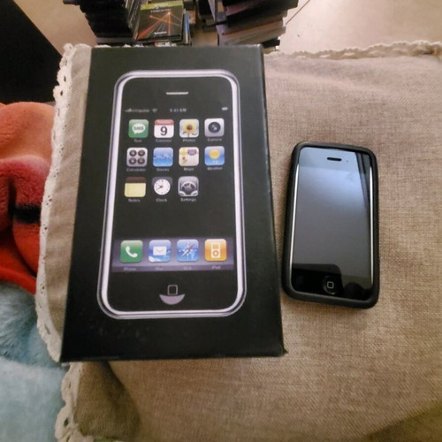 iPhone first generation used, silver