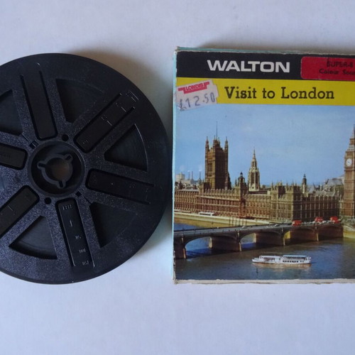 A Visit To London Super 8mm color sound film like new