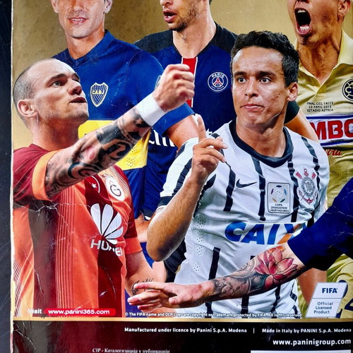 Fifa 365 2016 sticker album with Olympiacos, Serbian edition