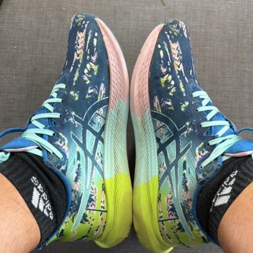 Asics running shoes, multicolor, size 42