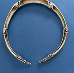 Minas The Universal Joint Choker vintage silver 925 & gold necklace