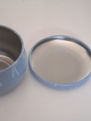 Container for tealight or scented candles new, Christmas design