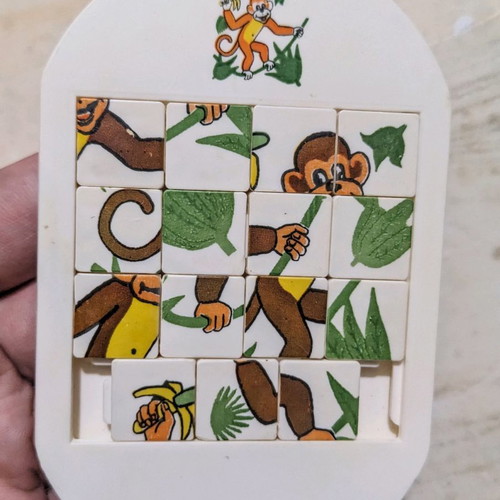 Puzzle toy figure made in Greece
