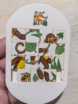 Puzzle toy figure made in Greece