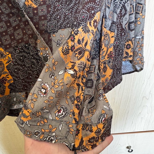 Alé (Attrativo) Cropped Shirt new, multicolor with zipper