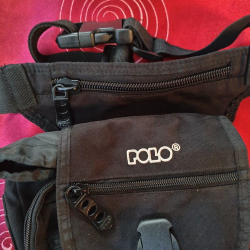 Polo Gun Tactical thigh and waist bag, black