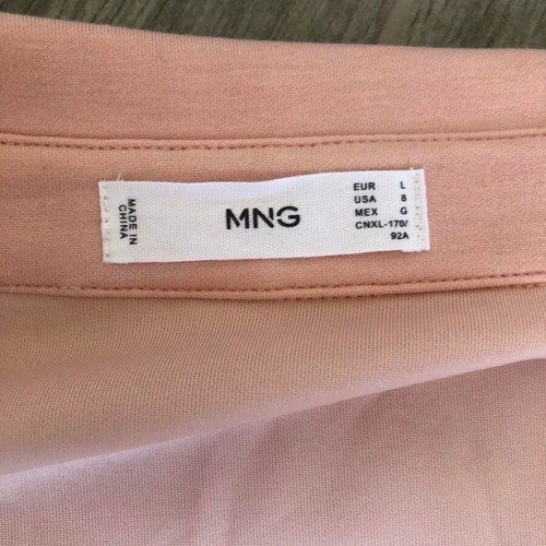 Mango pink shirt new, size L