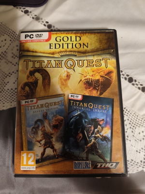 Titan Quest Gold Edition PC game used, action role playing