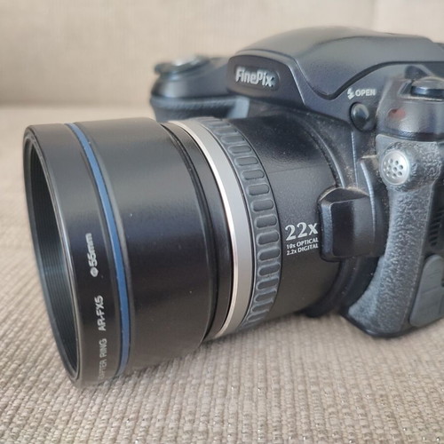 Fujifilm Finepix S5000 camera used with adapter ring and 64MB xD card