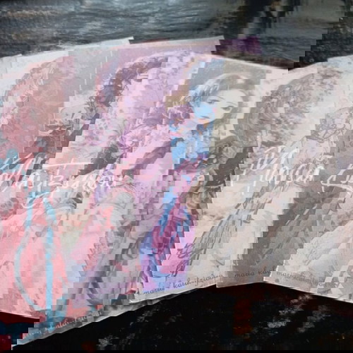 Καρτ ποστάλ καινούργιες, σετ 4 καρτ ποστάλ και 2 σελιδοδείκτες