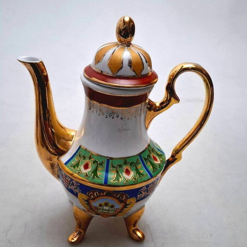 Πλήρες σερβίτσιο του καφέ Royal Fine Porcelain σαν καινούργιο