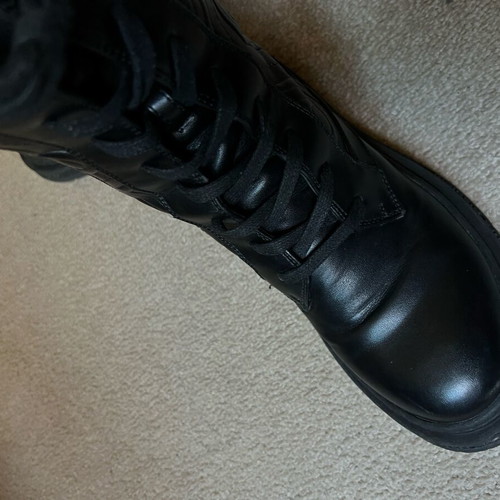 Laura Biagiotti black boots like new, size 37