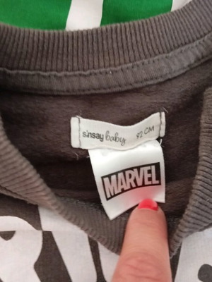Spidey Μπλούζα γκρι Sinsay σαν καινούργιο, μέγεθος 92