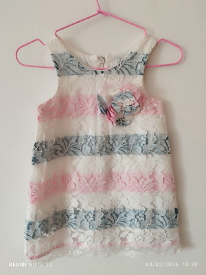Mandarino baby dress like new 12-18 months 80 cm