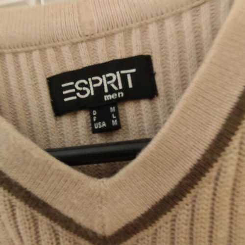 Esprit men's sweater used, beige, size L