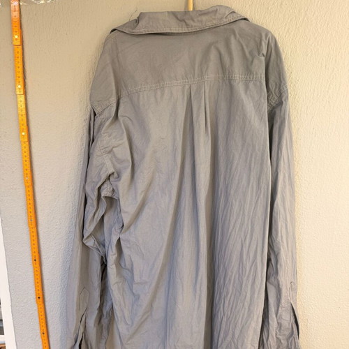 Vintage BP men's work shirt gray used, size large