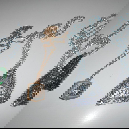 Επταετία περιδέρεια 4 τρίγωνα με Λευκό Πύργο και αρχαιότητες μεταχειρισμένα