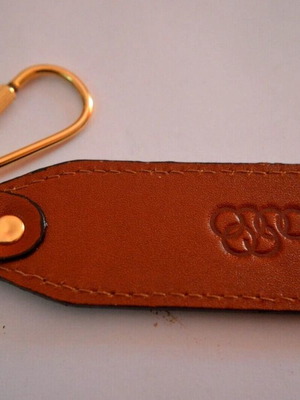 Leather keychain Olympic Airways new