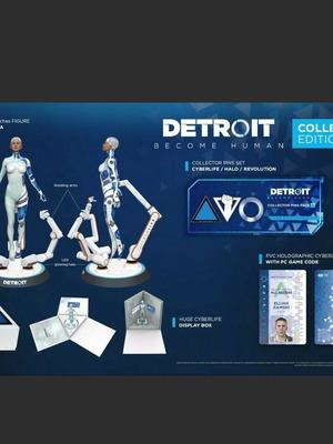 Detroit Become Human Collector's Edition new sealed
