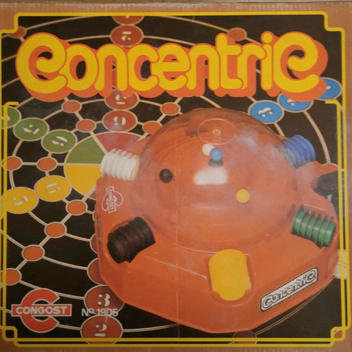 Concentrie board game 1979 like new
