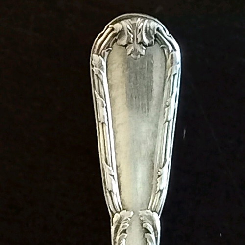 Silver teaspoons set of 6, antique style