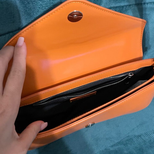 Zara orange shoulder bag like new