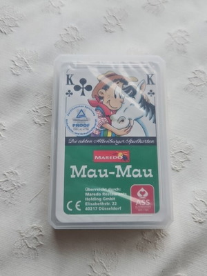 Τράπουλα Mau-Mau καινούργια, σφραγισμένη με πλαστικό κουτί