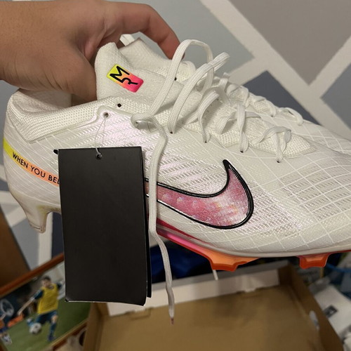Nike Zoom Mercurial Superfly 9 Elite FG Marcus Rashford like new, white and pink
