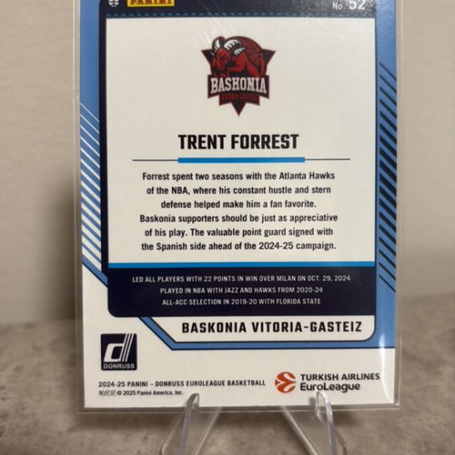 Donruss Basketball Euroleague 2024-25 Trent Forrest new