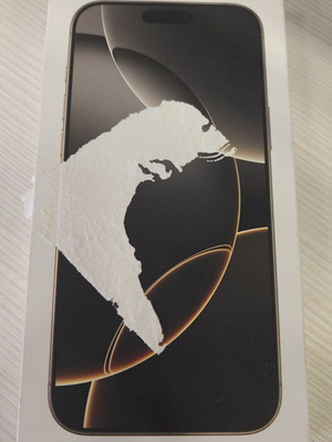Iphone 16Pro Max box used, natural titanium