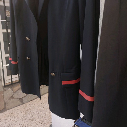 Olympic Airways flight attendant uniform ArtistI ItalianI like new with Tseklenis scarf