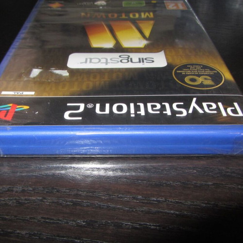 Singstar Motown Sony PS2 new sealed