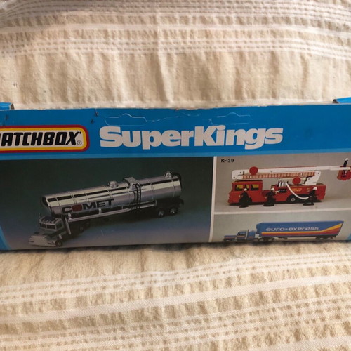 Matchbox Superkings K-103 tanker truck used, large