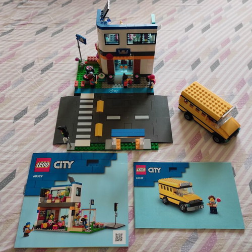 Lego City 60329 like new, with instructions without box