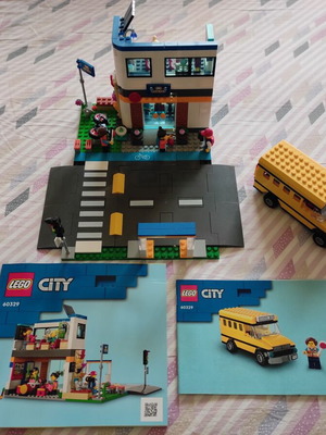 Lego City 60329 like new, with instructions without box
