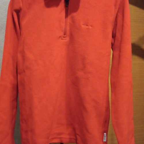 Etirel fleece shirt like new, red, size 152 cm