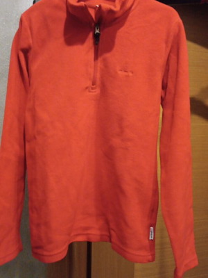 Etirel fleece shirt like new, red, size 152 cm