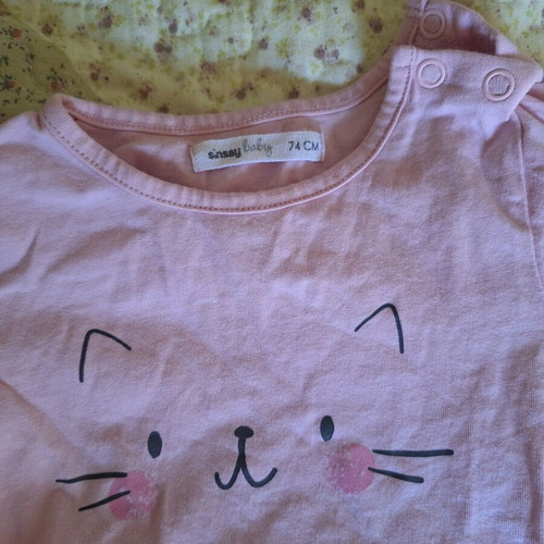 Sinsay baby dress pink with tulle, like new