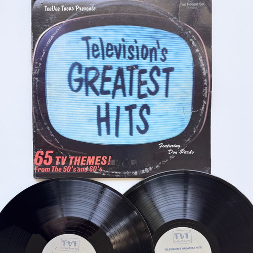 Television's Greatest Hits 2xLP used, pop genre