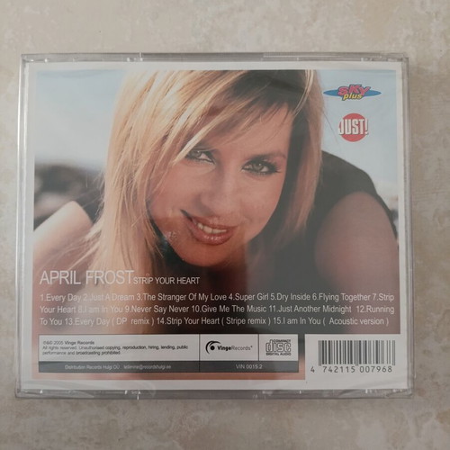 April Frost Strip Your Heart CD new, pop